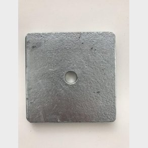 Unite firkantskiver 100x100x10 �22 FZV