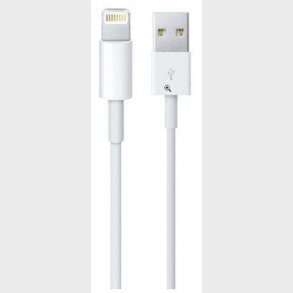 Lightning USB kabel - 1m hvid