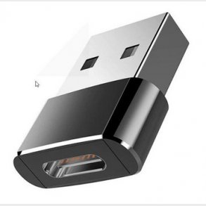 USB adapter USB-C hun til USB-A 3.0 han sort