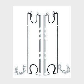 Endegavl type 22 H:200 2 stk