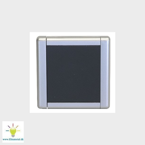 Sugekontakt Design Alu-Sort