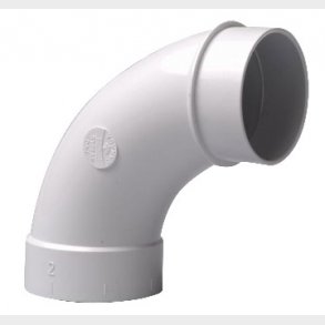 Bjning 90 Gr. Lang M/Nippel