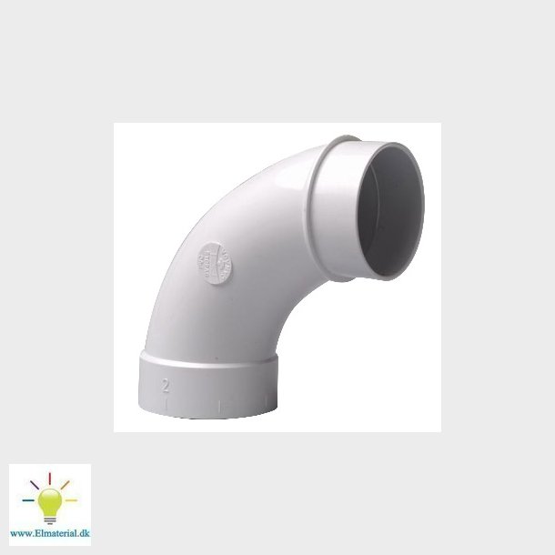 Bjning 90 Gr. Lang M/Nippel