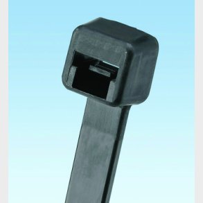 Kabelbinder 2,5X99MM i pakker a 1000 styk sort UV bestandig