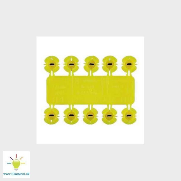 Plug TP-1 gul 5,5 x 25 mm 100 styk