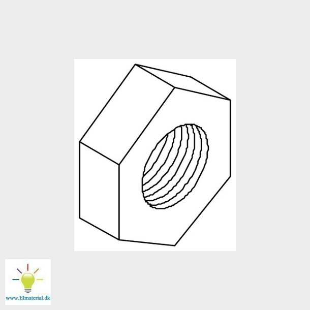 Mtrik DIN934 2021-0400