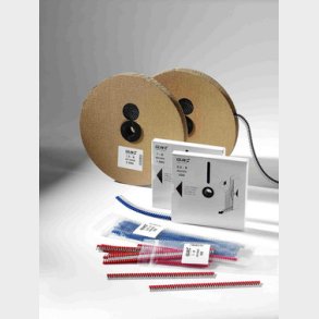 Isolerat bandanslutningsr&ouml;r 0,5-8 vit