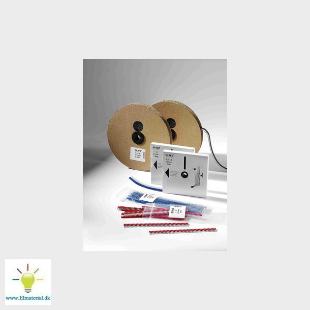 Isoleret bndterminalrr 0,5-8 hvid