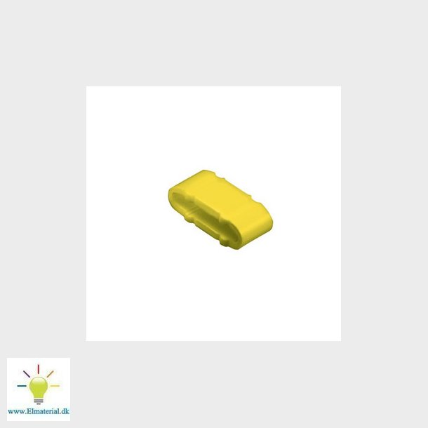 Kabelmrke  Gul Cli M 2-4