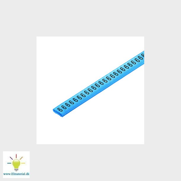 Lednings mrke CLI M 2-4 bl/s 6CD (P500)