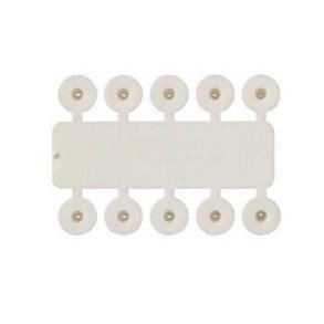 Kl&auml;mpluggar TCP 0 vit 5,5X20 mm i f&ouml;rpackningar om 100 stycken