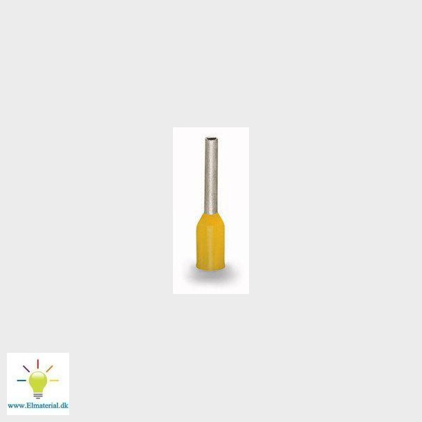 Terminalrr med isolering 0,25mm2 6mm