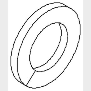 Fj&auml;derbricka DIN128A M6 2036-0600