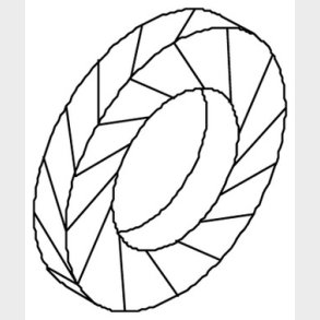 L�sbricka DIN6798 2037-0600