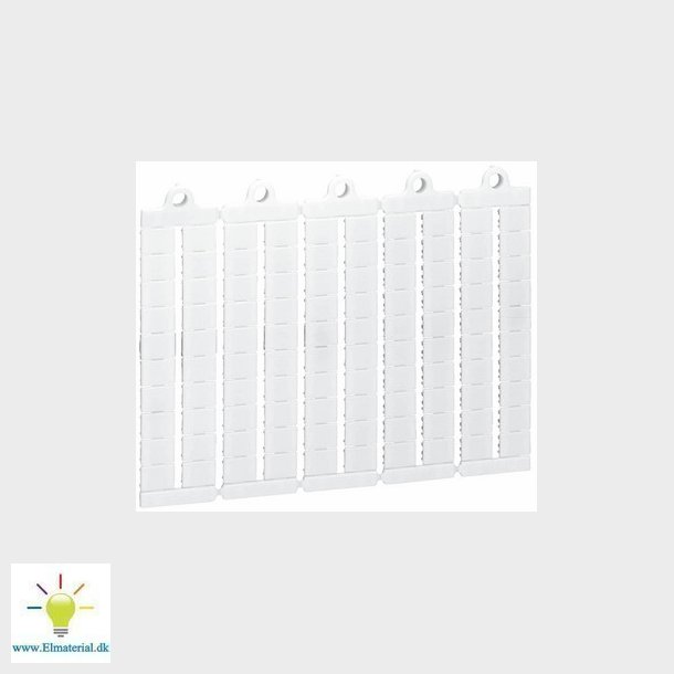 Legrand Viking 3 klemmemrkning blank 8MM