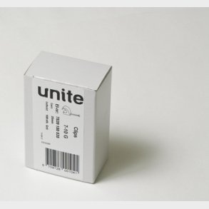 Unite clips LM 7-10G spik 25 i förpackningar om 100 stycken