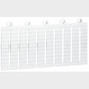 Legrand Viking 3 kl&auml;mma markering blank 5MM