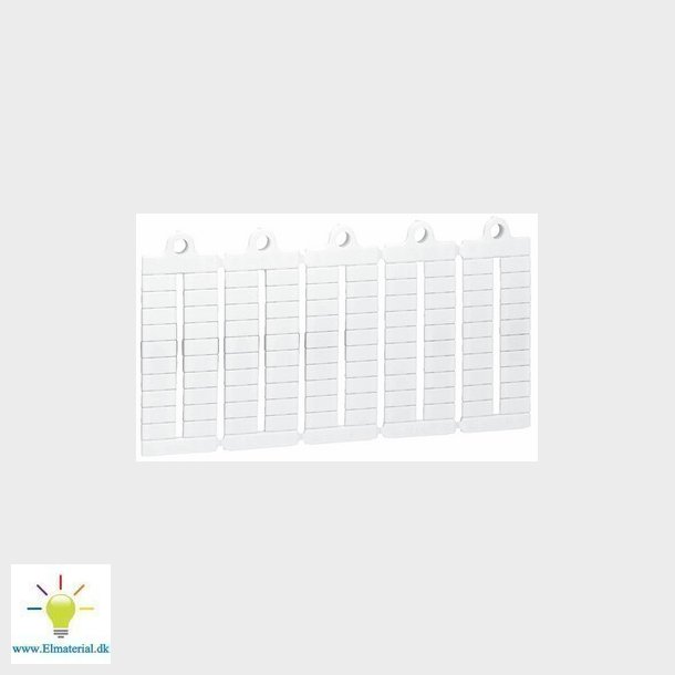 Legrand Viking 3 klemmemrkning blank 5MM