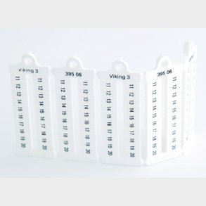 Legrand Viking 3 kl&auml;mm&auml;rkning 11-20 horisontell 5MM