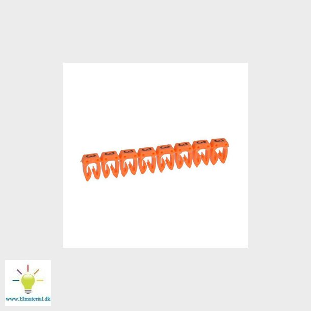 Ledningsmrke 38213 mrke 3 orange  P1200