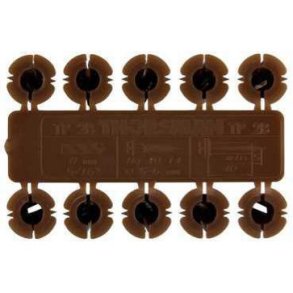 Pluggar TP-2B brun 8X45 mm 100 st