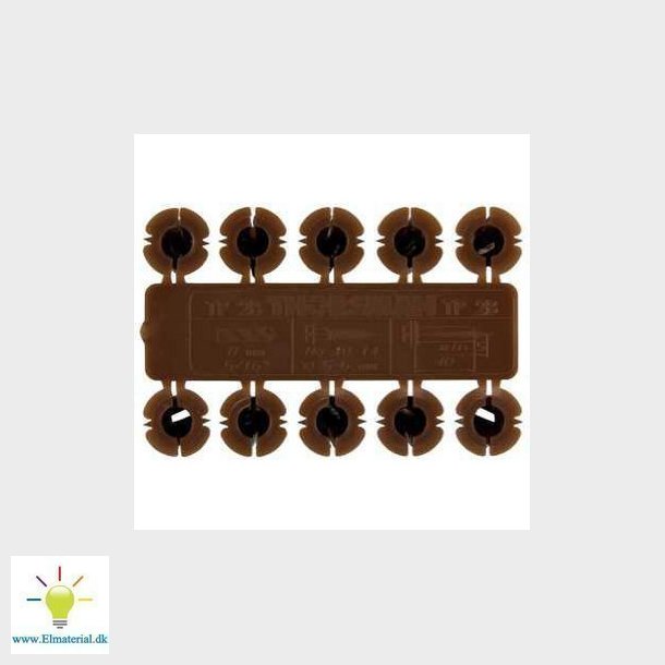 Plugs TP-2B brun 8X45 mm 100 styk