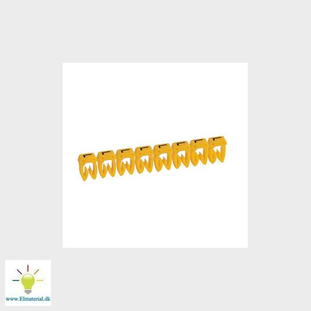 Legrand ledningsmrke CAB3 38311 0,5-1,5MM2 mrke L gul P300