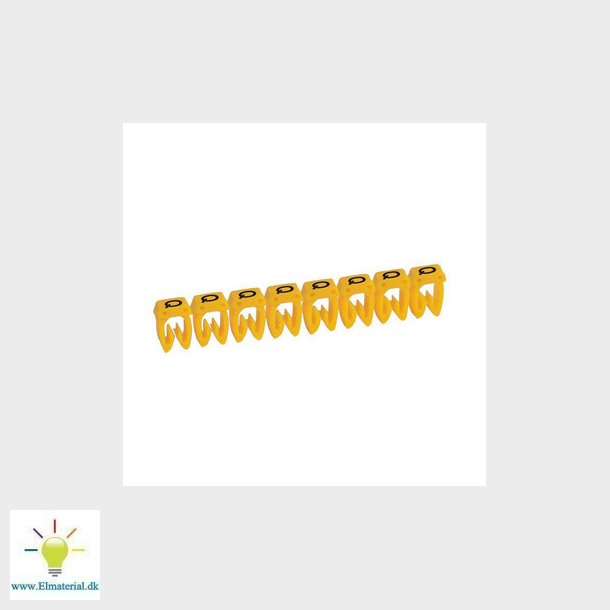 Legrand ledningsmrke CAB3 38316 0,5-1,5MM2 mrke Q gul P300