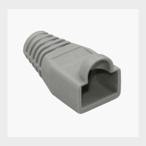 Avlastningshylsa rj45 ljusgr� �8mm