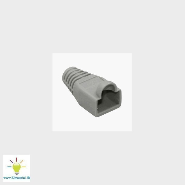 Aflastningstylle rj45 lysegr 8mm