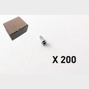 200 Pan-head plattskruvar 2010-0413Q1