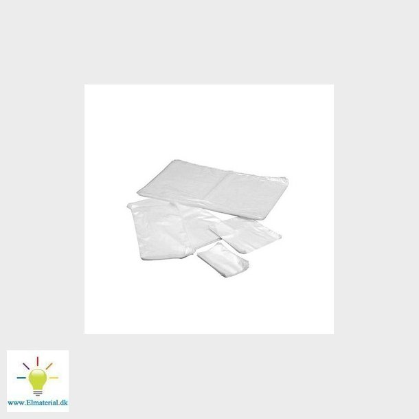 Plastikpose LDPE klar 180x360x0,025 mm