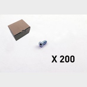 200 Insexskruv, torx, l�gt huvud 3041-0612Q1