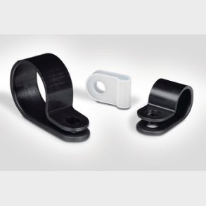 P-clip H2P i plast PA66 natur 5 mm