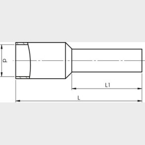Isolerat ABIKO anslutningsr&ouml;r KA2.5-18ETW, 2.5mm2 L18, Bl�