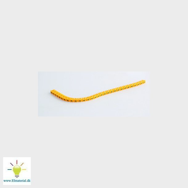 Ledningsmrke 38131 mrke V gul  P300