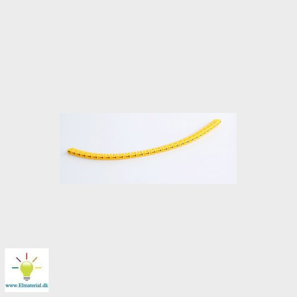 Ledningsmrke 38129 mrke T gul  P300