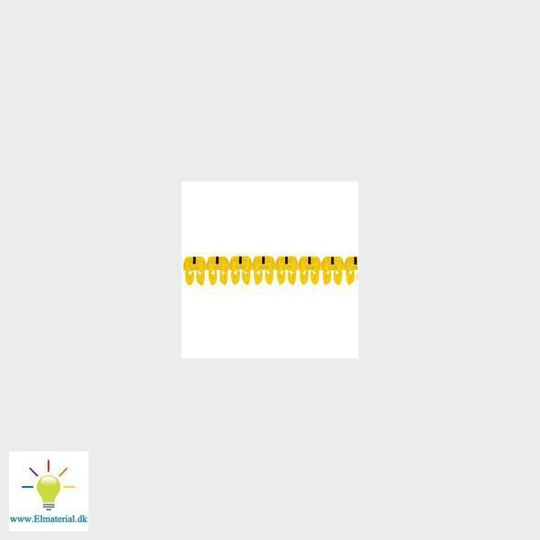 Legrand ledningsmrke CAB3 38143 0,15-0,5 MM2 mrke - gul P300