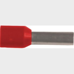 Isolerat ABIKO anslutningsr&ouml;r KA4-12ETT, 4mm2 L12, R&ouml;d