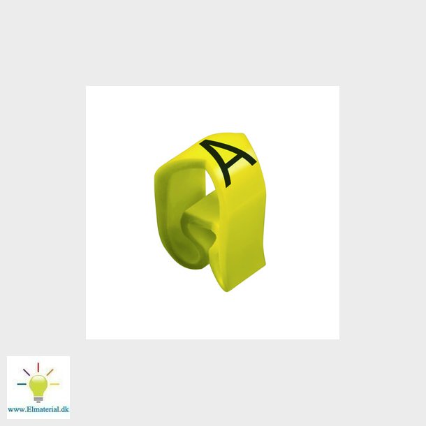 Ledning mrk cli 3-6 gul/sort A (P20)