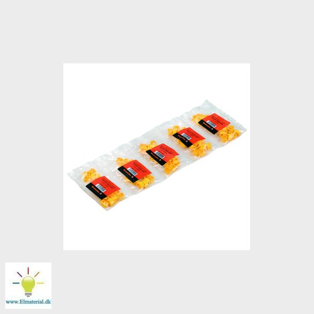 Ledning mrk cli 3-6 gul/sort Y (P20)