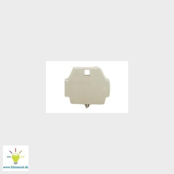 Endeplade med fod eex       262-373