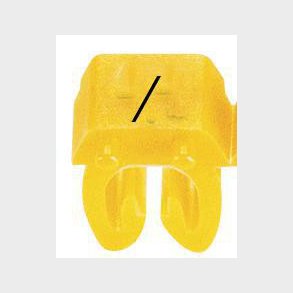 Tr�dm&auml;rke 38280 m&auml;rke / gul P300