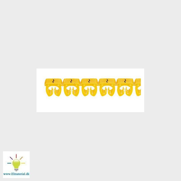 Ledning mrke 38284 veksel gul   P300