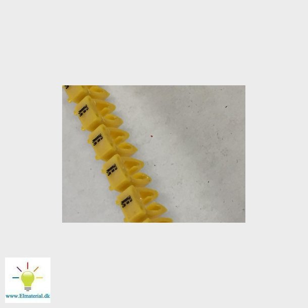 Ledning mrke 38285 jvn gul   P300