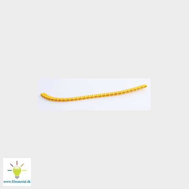 Ledningsmrke 38332 mrke C gul  P300