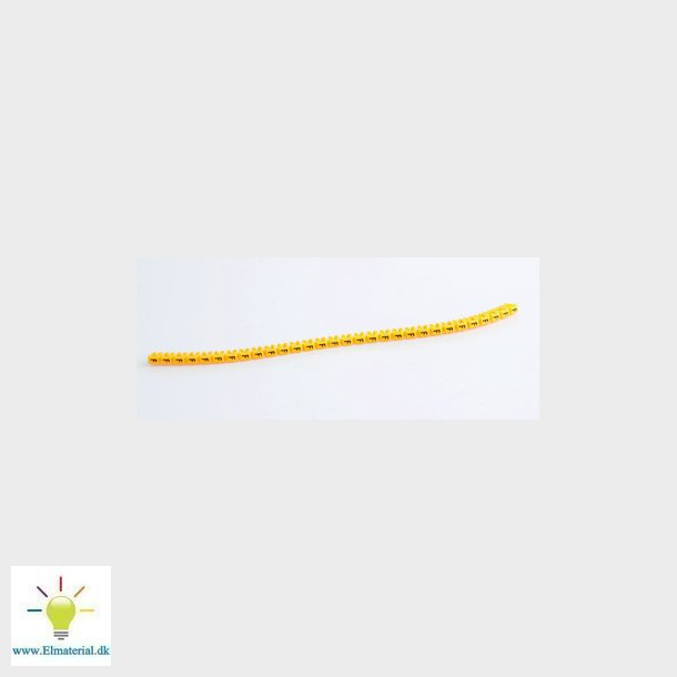 Ledningsmrke 38335 mrke F gul  P300