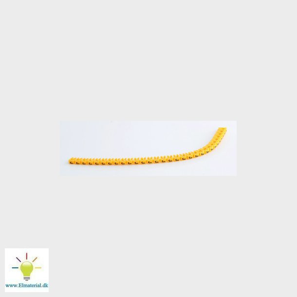 Ledningsmrke 38339 mrke J gul  P300