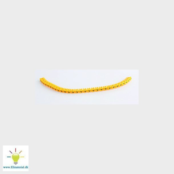 Ledningsmrke 38345 mrke P gul  P300