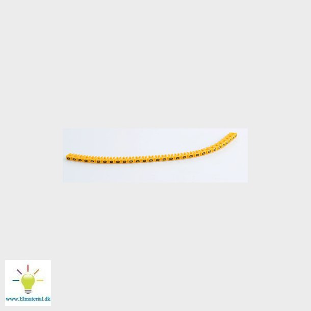 Ledningsmrke 38346 mrke Q gul  P300